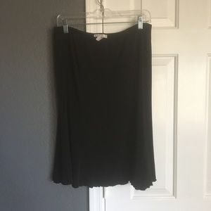 Too Hot Black Skirt Slip